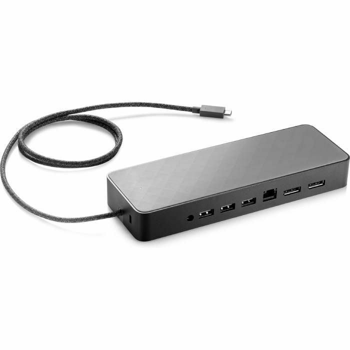 Hp_Usb-C_Universal_Dock_90W_Achterkant Hp Universeel Usb-C Docking Station