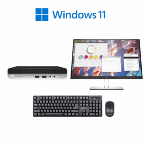 Ontwerp Zonder Titel (13) Complete Hp Set : 400 G5 Mini I5 + E24 G4 24Inch Monitor