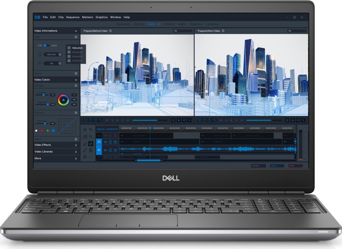 Dell-Precision-7560-I7-11850H-1664529671 Dell Precision 7560 I7-11850H/8Gb/240Gb Ssd 15.6Inch